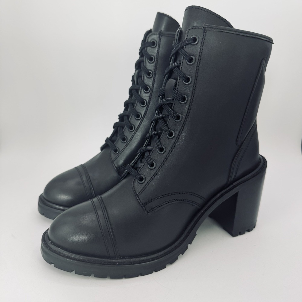 Thursday‎ Boot Co. Rebel Boots Women's Size 8.5 Black Leather